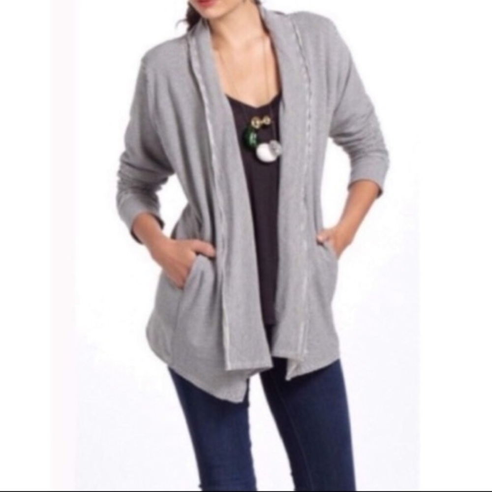 Anthro “Dolan” T Shirt Cardigan